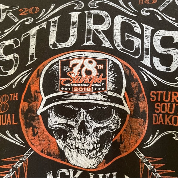 2018 Sturgis hooded sweatshirt - Picture 2 of 6